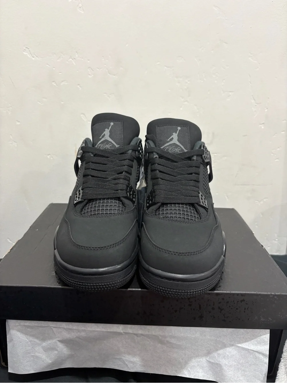Jordan 4 Men Black Cat